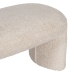 Banquette Beige Polyester Bois de pin 110 x 45 x 40 cm