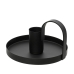 Candle Holder Lifetime Matte back ø 10 x 6 cm