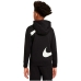 Chaqueta Deportiva para Niños Nike Negro 16 Años Con capucha (Reacondicionado A+)