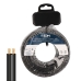 Cable paralelo plano EDM 28711 Negro 5 m 2 x 0,75 mm