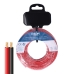 Cable paralelo plano EDM 28705 Negro Rojo 5 m 2 x 1 mm