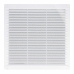 Grille de ventilation EDM 87700 Blanc 10 x 10 cm