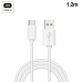 Καλώδιο USB-C Cool Λευκό