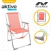 Folding Chair Aktive Flamingo Coral (Refurbished C)