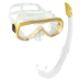 Snorkel och cyklop Cressi-Sub Onda Mare Gul One size (Renoverade A)