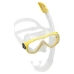 Snorkel Goggles and Tube Cressi-Sub Onda Mare Yellow One size (Refurbished A)