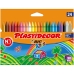 Χρωματιστά κεριά Bic Plastidecor Kids (Ανακαινισμenα A)