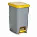 Recycling Waste Bin Yellow Grey (26,5 x 47 x 36,5 cm) (Refurbished A)