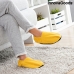 Chaussons Chauffants Micro-ondes InnovaGoods Moutarde (Reconditionné A)