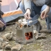 Réchaud de camping pliable en acier Flamet InnovaGoods (Reconditionné A+)