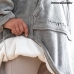 Oversized Sweatshirt Blanket with Fleece Lining InnovaGoods Swug (Refurbished A)