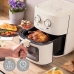 Air Fryer InnovaGoods Cream 1700 W 6,5 L Stainless steel (Refurbished B)