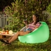 Sillón Hinchable con LED Multicolor y Mando Chight InnovaGoods (Reacondicionado A)