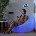 Sillón Hinchable con LED Multicolor y Mando Chight InnovaGoods (Reacondicionado A)