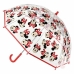 Guarda-chuva Bolha Minnie Mouse 2400-0512 Vermelho 100 % POE 45 cm