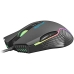 Gamer egér Fury NFU-1698 6400 DPI Fekete Többszínű 6400 dpi