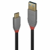 Kabel USB A naar USB C LINDY 36912 Zwart 1,5 m