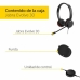 Ausinės su mikrofonu Jabra 5399-823-309 Juoda