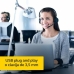 Hodetelefoner med Mikrofon Jabra 5399-823-309 Svart