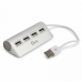 4-Port USB-Hub Quick Media 222504 Apple HOT SWAPPABLE