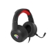 Casques Bluetooth avec Microphone Genesis NSG-1609 Noir Rouge Multicouleur