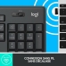 Клавиатура и беспроводная мышь Logitech MK295 Чёрный QWERTY французский AZERTY