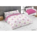 Bettbezug-Set Hosteline FLORENCIA Rosa King size 3 Stücke