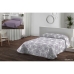 Parure de couette Hosteline VERONA Mauve Lit king size 3 Pièces