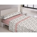 Set beddengoed Libela PIRINE LUARCA Roze Bed van 90