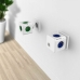 Cube multipluggen Allocacoc Powercube Original 1100 Grijs Donker grijs 5 uitgangen