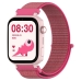 Smartklocka DCU KIDS PRO Svart Rosa