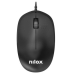 Pelė Nilox MOUSB1012 Juoda 1200 DPI