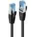 Cablu Ethernet LAN LINDY 47182 Negru 7,5 m 1 Unități