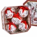 Boules de Noël Multicouleur Papier Polyfoam animaux 7,5 x 7,5 x 7,5 cm (5 Unités)