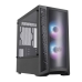 ATX Semi-toren doos Cooler Master MCB-B320L-KGNN-S02 Zwart