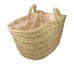 Firewood Basket EDM Esparto grass Oval 60 x 45 x 35 cm