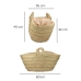 Firewood Basket EDM Esparto Ovală 60 x 45 x 35 cm