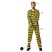 Costume per Adulti Giallo Carcerato