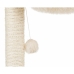 Árvore de arranhar para gatos Trixie Baza Creme Madeira Sisal 50 cm