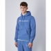 Bluza z kapturem Męska Champion HOODED SWEATSHIRT 220253 CBU Niebieski