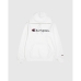 Bluza z kapturem Męska Champion HOODED SWEATSHIRT 220253 WHT Biały