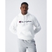 Bluza z kapturem Męska Champion HOODED SWEATSHIRT 220253 WHT Biały