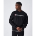 Herensweater zonder Capuchon Champion CREWNECK SWEATSHIRT 220254 NBK Zwart