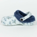 House Slippers Stitch Light Blue