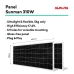 Samoinstalirajući Solarni Kit Tornasol Energy KitPlug&PlayFlex600 600 W 0.6  kwh IP68