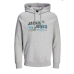 Hanorac cu Glugă Bărbați Jack & Jones SWEAT HOOD SN 12261670 Gri