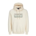 Felpa con Cappuccio Uomo Jack & Jones SWEAT HOOD SN 12262513 Beige