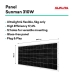 TORNASOL Self-installable solar kit 300W, flexible ultra-light monocrystalline solar panel