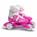 Inline Skates Stamp Roze