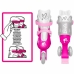 Inline Skates Stamp Pink